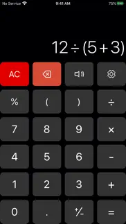 calculator - calcright iphone screenshot 2