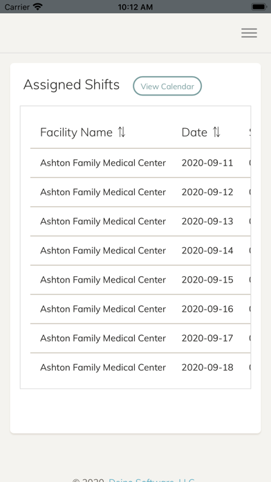 Paramount Healthcare Services Screenshot