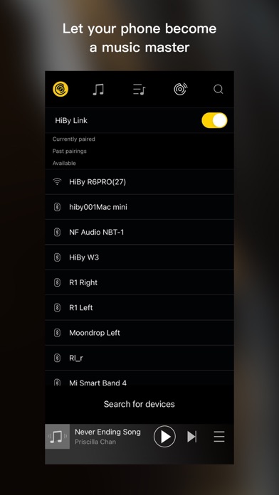 HiByMusic Screenshot