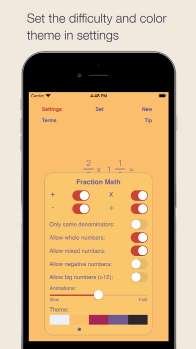 Fraction Math Screenshot