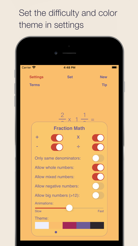#8. Fraction Math (iOS) By: Esa Helttula