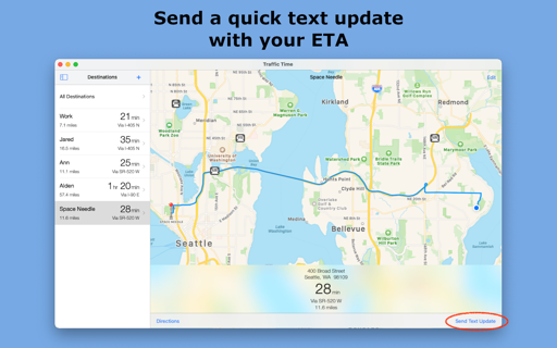 Traffic Time - Fast ETAs screenshot 11