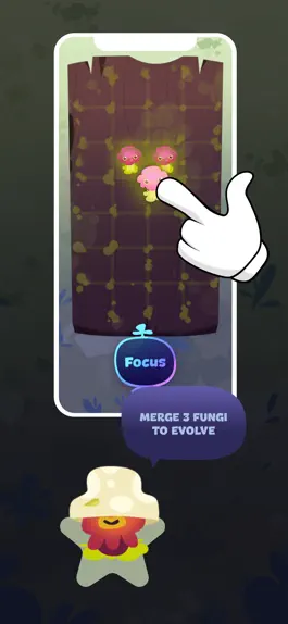 Game screenshot Fungi Focus: Merge Farm apk
