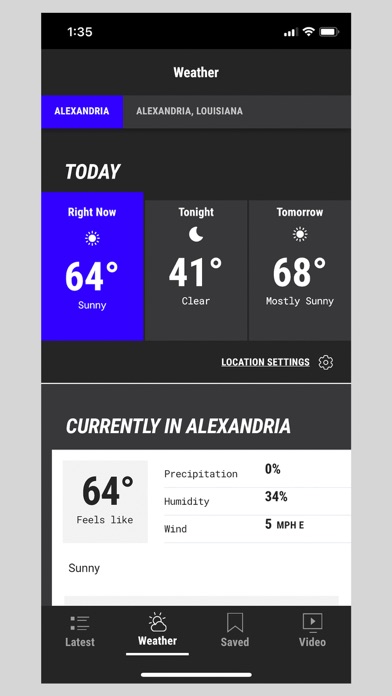 CenLA Now - WNTZ Screenshot