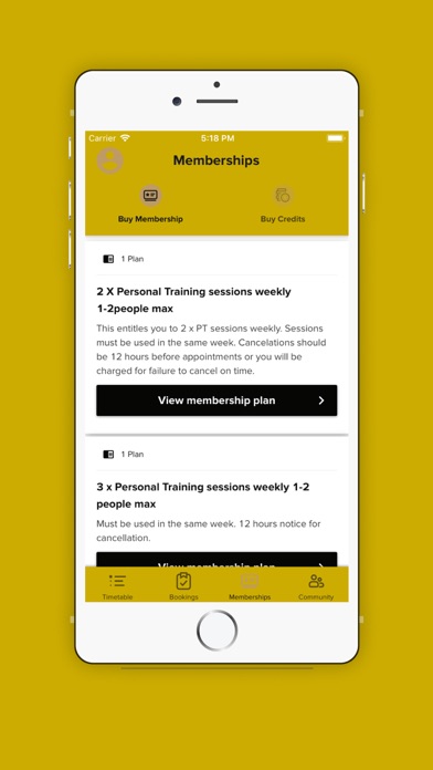 Screenshot #2 pour B Well Fitness Club