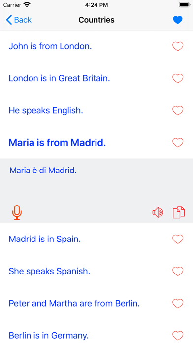 Screenshot #3 pour Learn Italian Offine Travel