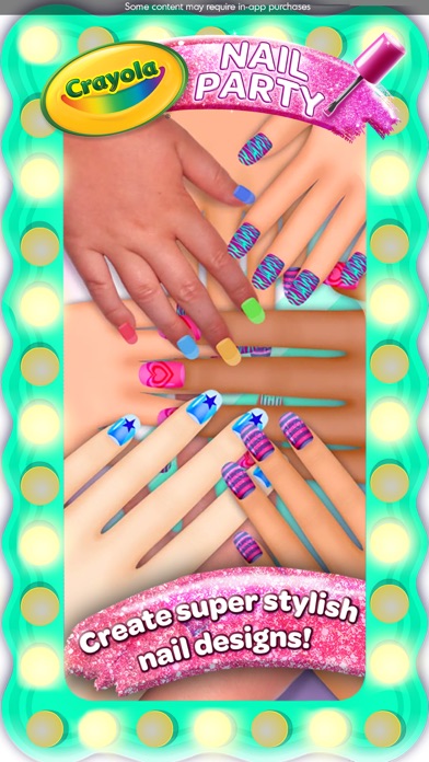 Crayola Nail Party Screenshot