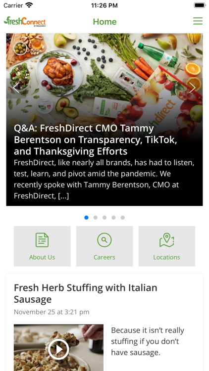 FreshConnect by FreshDirect