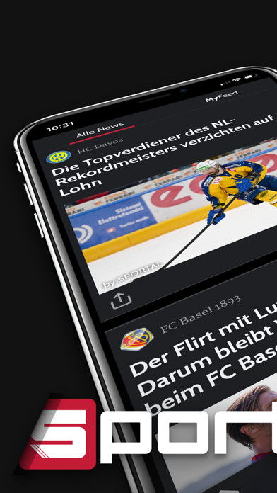 sport.ch Screenshot