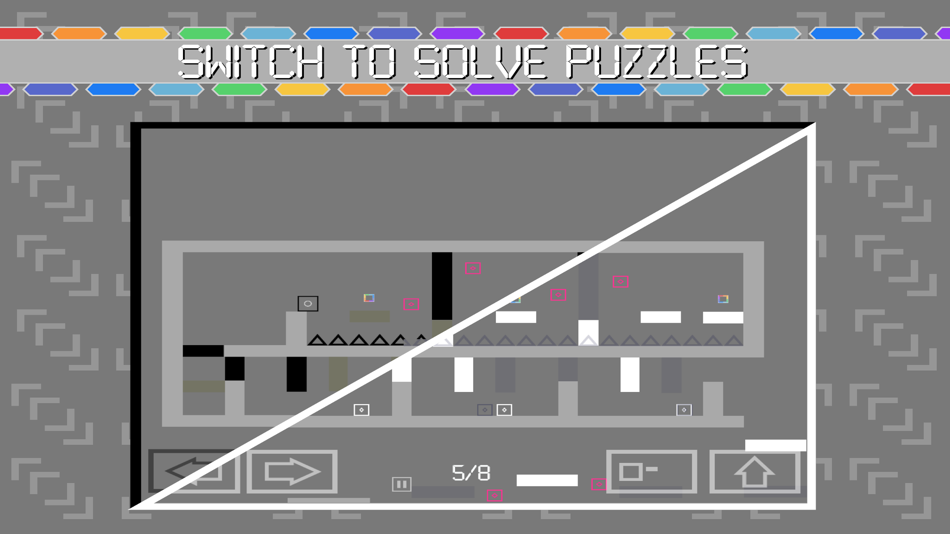 #1. Smash Hue - Puzzle Platformer (iOS) 由: Simon Turner