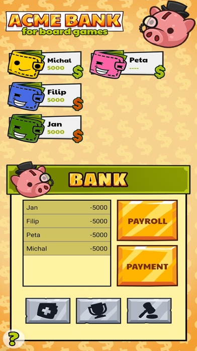 Acme Game Bank Screenshot