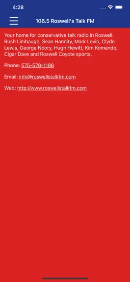 Game screenshot 106.5 Roswells Talk FM hack