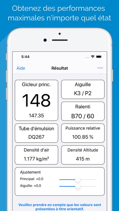 Screenshot #1 pour Carburation pour Modena Kart