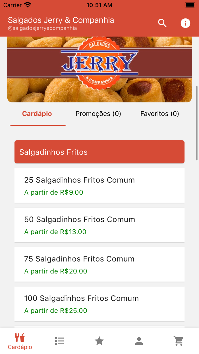 Salgados Jerry and Companhia