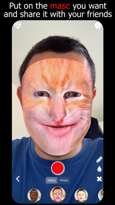 Screenshot #1 pour Masketor Créez votre masque 3D