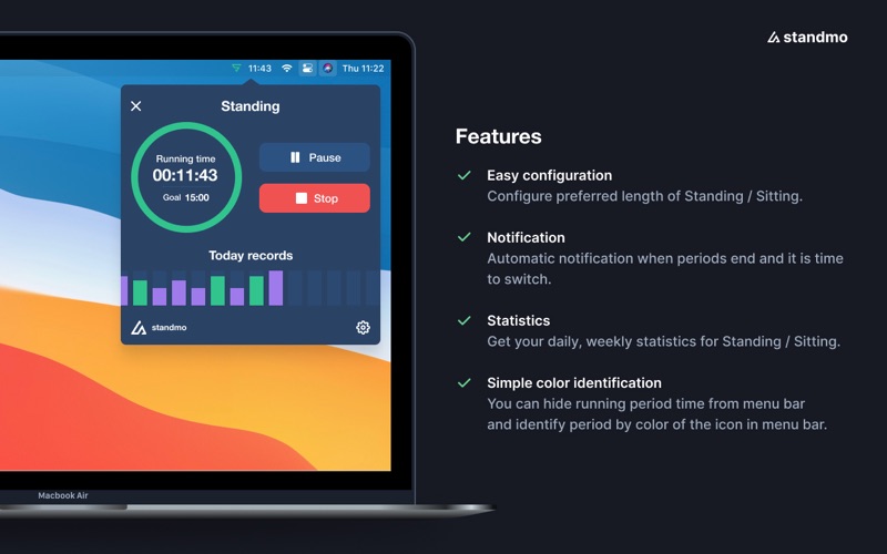 Screenshot #2 pour Standmo