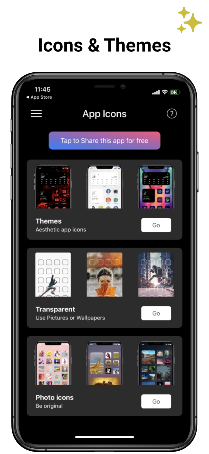 Icon.Luxe - Transparent Themes
