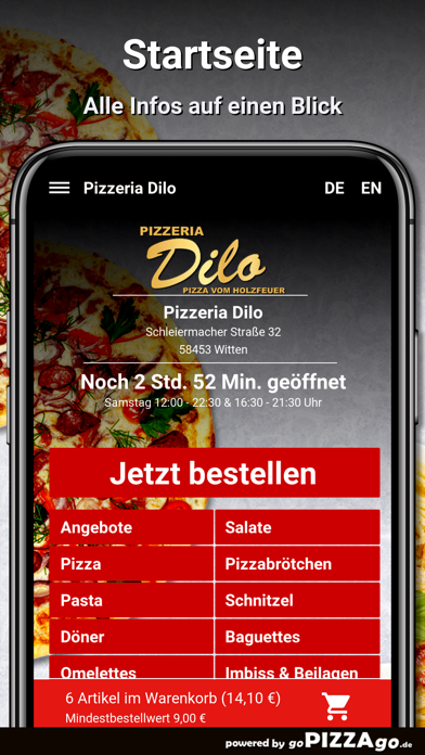 Dilo Witten Pizzeria Screenshot