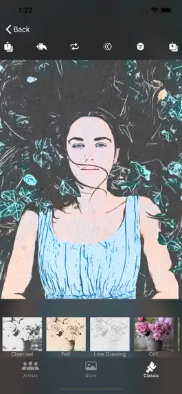 Game screenshot Pastiche: image to art apk