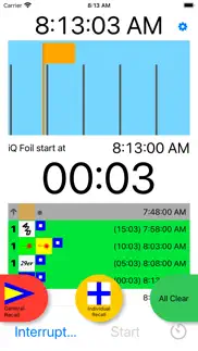 voice sail start timer iphone screenshot 2