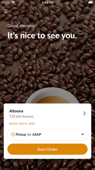 Greenbean Coffee House Screenshot