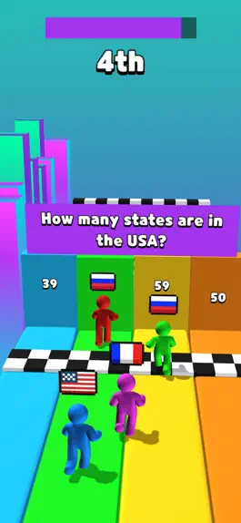 Game screenshot ABC Run - Trivia Racing Fun mod apk