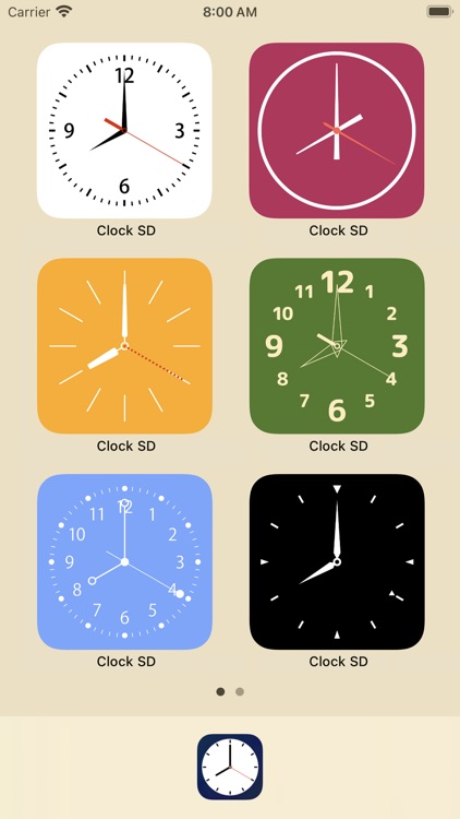 Analog Clock Widget - Clock SD