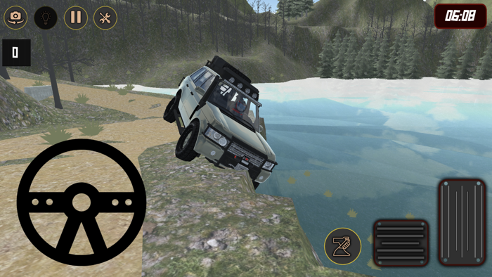 Offroad Vehicles Cliff Roads