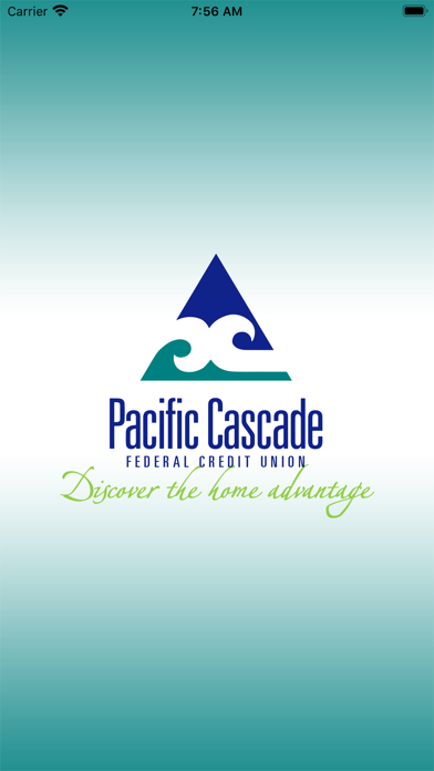 Pacific Cascade Mobile Banking Screenshot