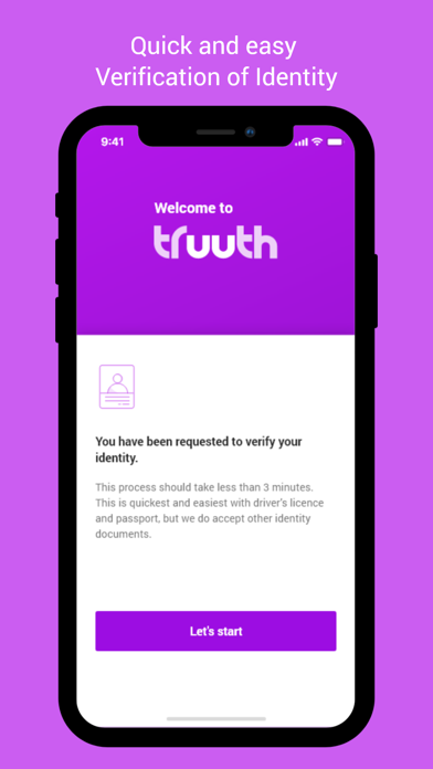 Truuth ID - Identity Proofing Screenshot