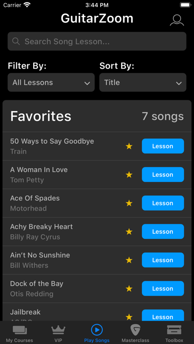 GuitarZoom Screenshot