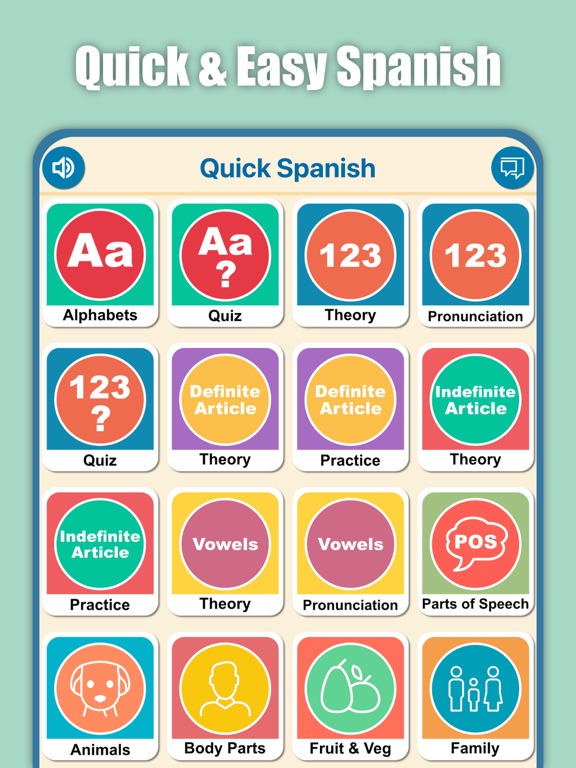 Screenshot #4 pour Quick and Easy Spanish Lessons