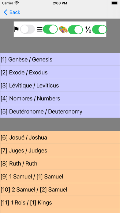 La Bible(Louis Segond 1910) Screenshot