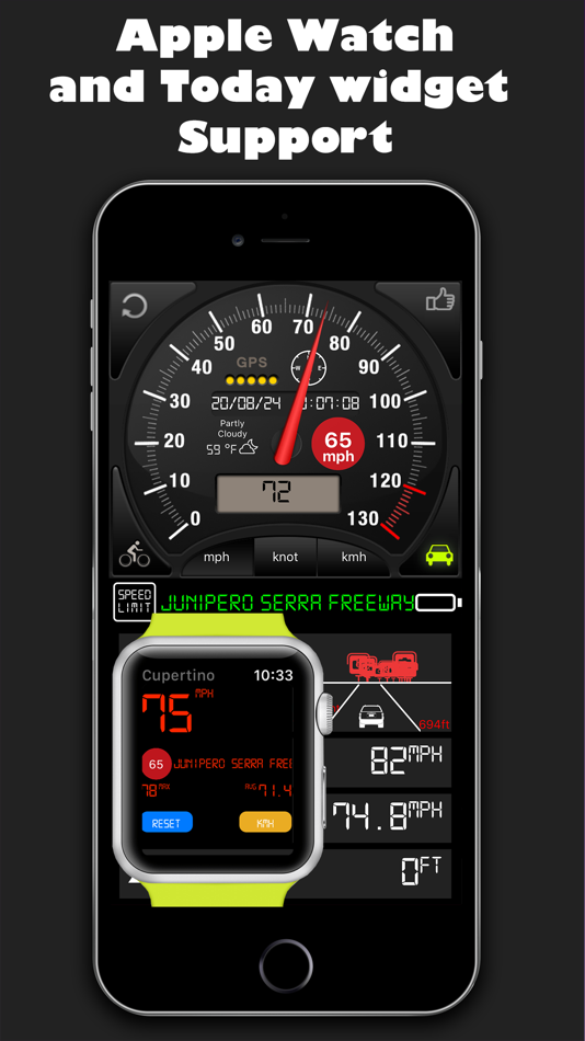 #3. Speedometer ⊲ (iOS) Podle: UniCom Technology