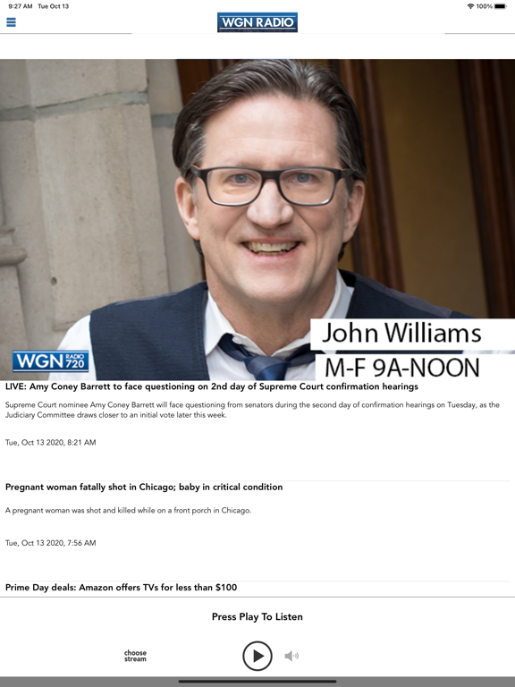Screenshot #4 pour WGN Radio - Chicago's Very Own