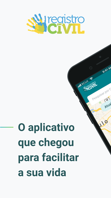 Registro Civil Screenshot