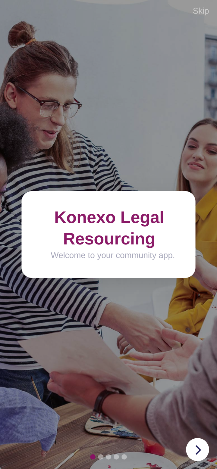 Konexo Legal Resourcing screenshot 1