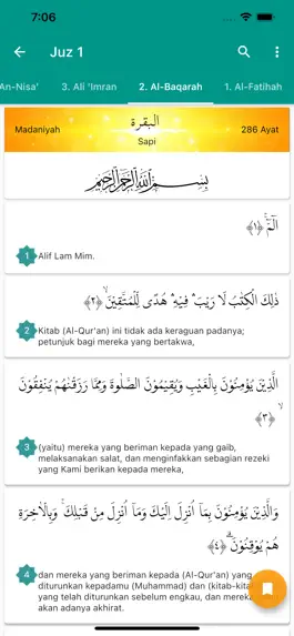 Game screenshot Al Quran Standar Indonesia hack