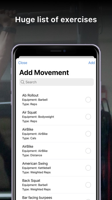 SquadWOD Screenshot 4 - AppWisp.com
