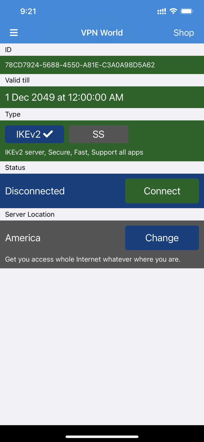 VPN Connect World-Fast Secure