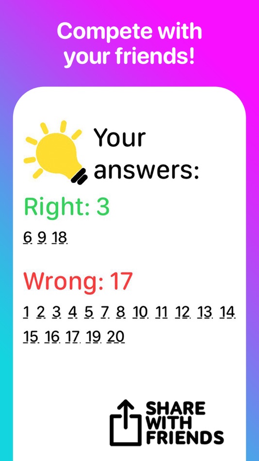 #4. Light IQ: logic riddles test (iOS) Podle: Egor Vdovin