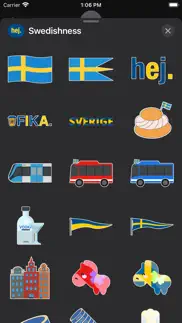swedishness sticker pack iphone screenshot 2