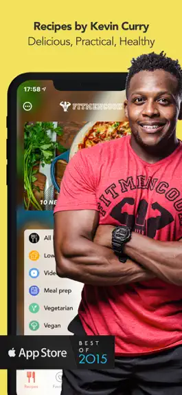 Game screenshot FitMenCook - Healthy Recipes mod apk