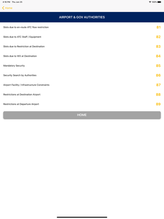 Screenshot #5 pour IATA Delay Codes