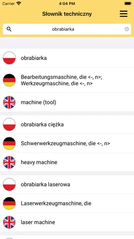Game screenshot Słownik techniczny apk
