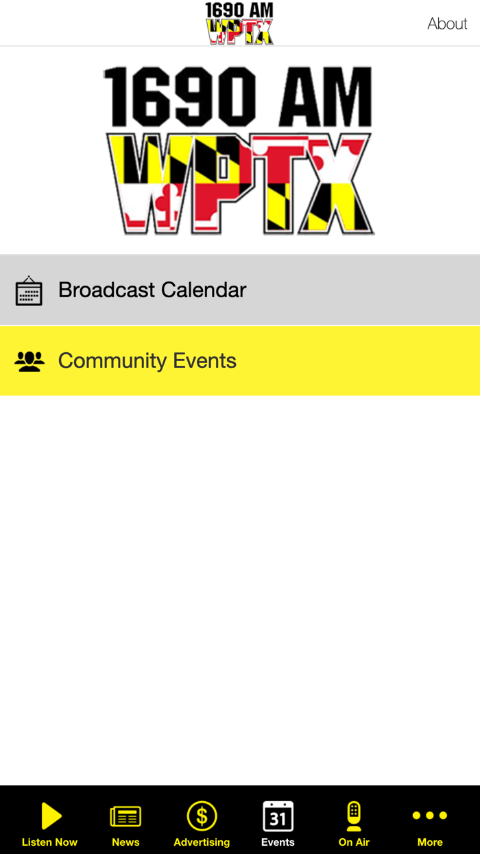 100.7FM and 1690 AM WPTX