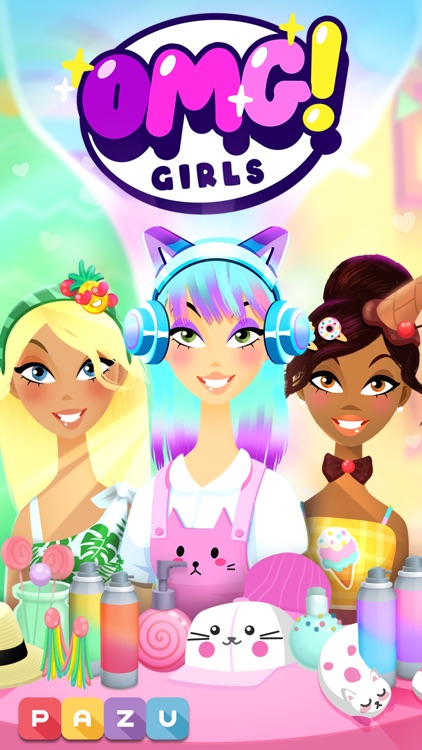 OMG! Girls - Hair Salon Games screenshot-0