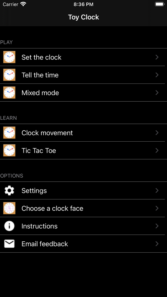 #7. Toy Clock (iOS) By: Explorer Technologies