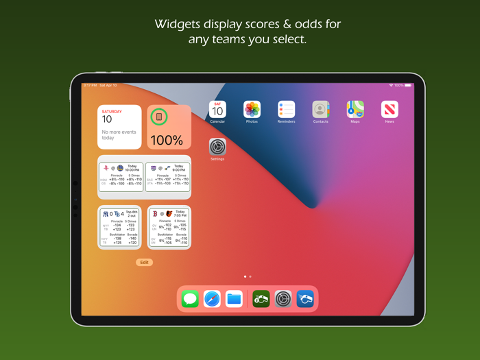 Live Scores and Odds