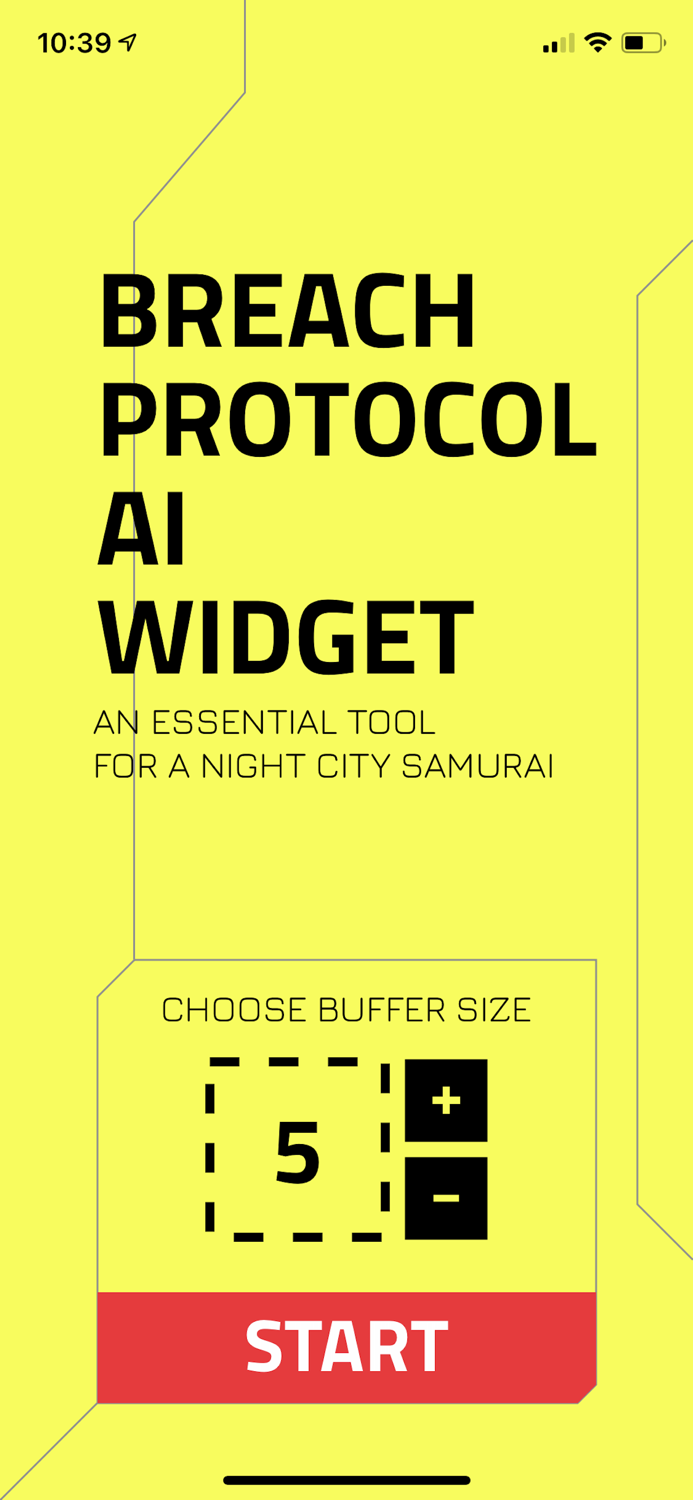 Breach Protocol AI Widget